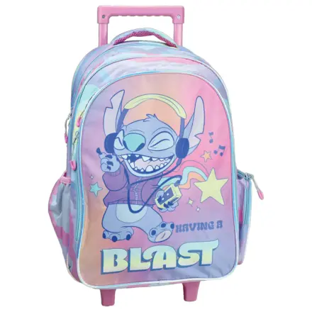 Stitch Blast geanta de scoala cu roti, geanta 46 cm poza produsului