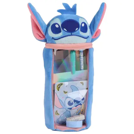 Stitch Blue Plush Filled Penar poza produsului