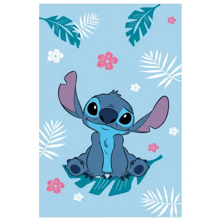 Stitch Blue patura fleece poza produsului