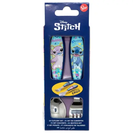 Stitch Drawing Metal Ergo Set tacamuri - 2 piese poza produsului