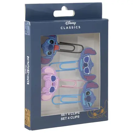 Lilo and Stitch Glasses Agrafa de hartie Set de 4 piese poza produsului