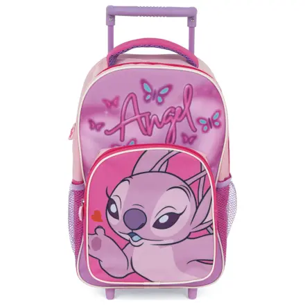 Stitch Pink Angel Rolling Rucsac preșcolar, Geanta 36 cm poza produsului