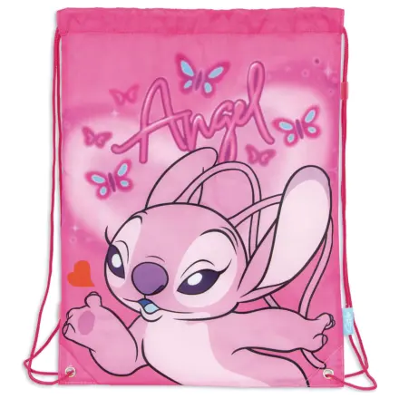 Stitch Pink Angel geanta sport, geanta de gimnastica 44 cm poza produsului