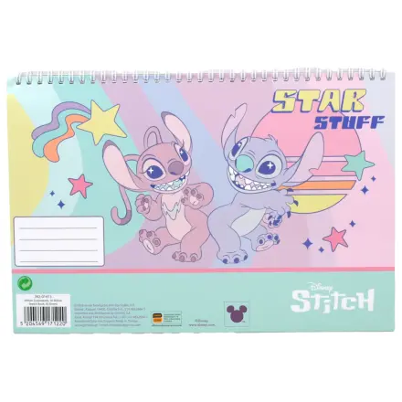 Stitch Star Stuff A4 Bloc de desen spiralat, 30 de coli poza produsului