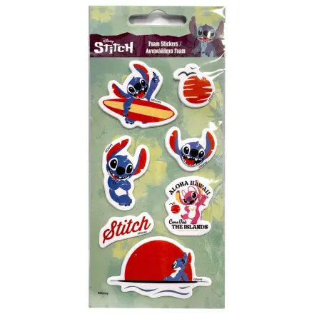 Stitch The Islands Puffy Foam Sticker Set poza produsului