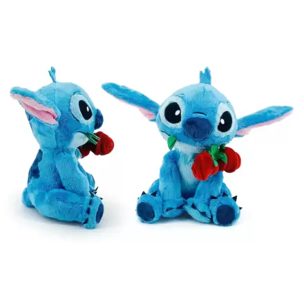 Stitch with Rose Pluș 25cm poza produsului
