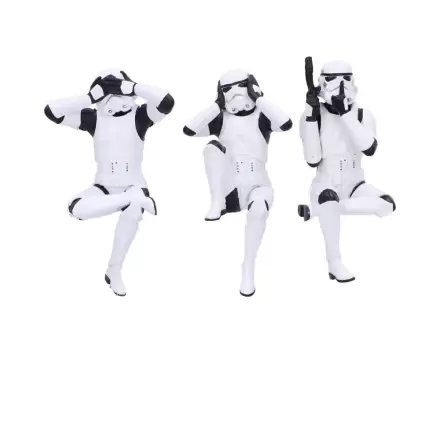 Figurine Stormtrooper Trei Înțelepți Stormtrooper Așezate 11 cm termékfotója