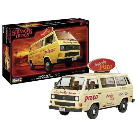 Stranger Things Set de model 1/25 VW T3 Bus Surfer Boy 19 cm poza produsului