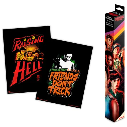 Stranger Things Set 2 mini postere poza produsului