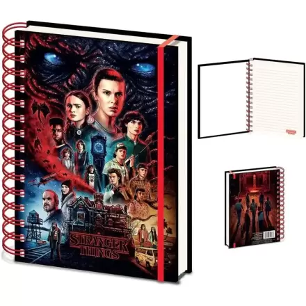 Stranger Things caiet A5 poza produsului