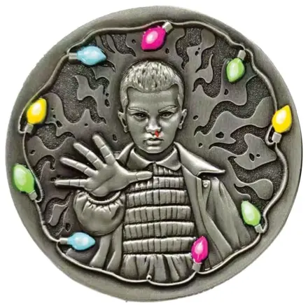 Stranger Things Monedă de colecție 10th Anniversary Eleven Ediție Limitată poza produsului