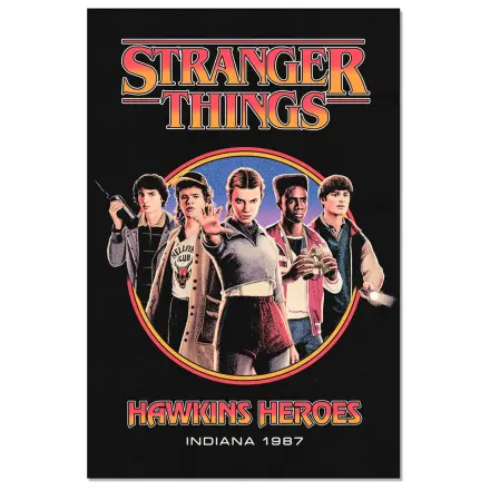 Stranger Things Hawkins Heroes poster poza produsului