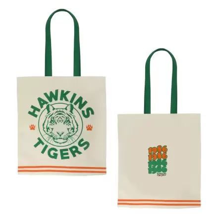 Stranger Things Tote Bag geantă de cumpărături Hawkins Tigers termékfotója