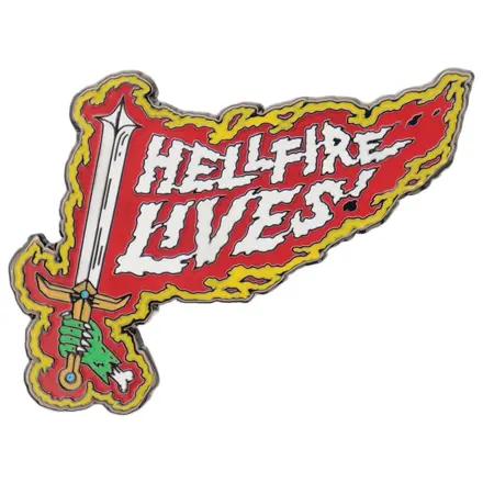 Stranger Things Pin Badge Hellfire Lives Editie Limitata poza produsului