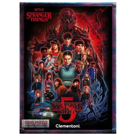 Stranger Things Jigsaw Puzzle Sezonul 5 (1000 piese) poza produsului