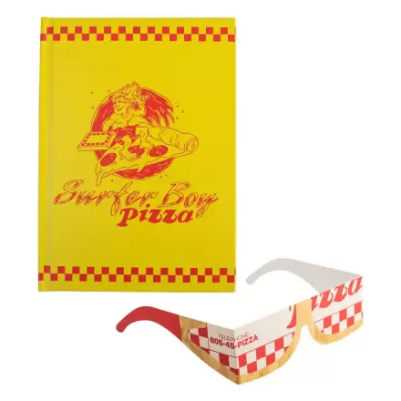 Stranger Things Caiet Surfer Boy Pizza Coperta Rigida poza produsului