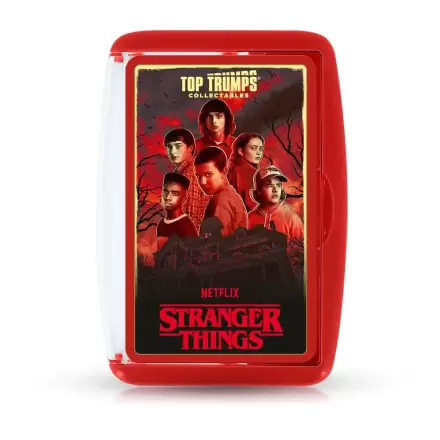 Stranger Things Joc de cărți Top Trumps Collectables Versiunea Germană poza produsului