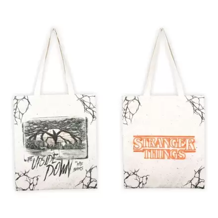 Stranger Things Tote Bag Geantă de cumpărături Upsidedown termékfotója