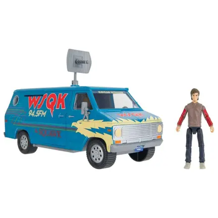 Stranger Things World Of Figure & Vehicle Vehicul cu figurina de actiune The Squawk van Playset cu Steve poza produsului