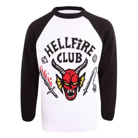 Stranger Things Hellfire Club Christmas hanorac poza produsului