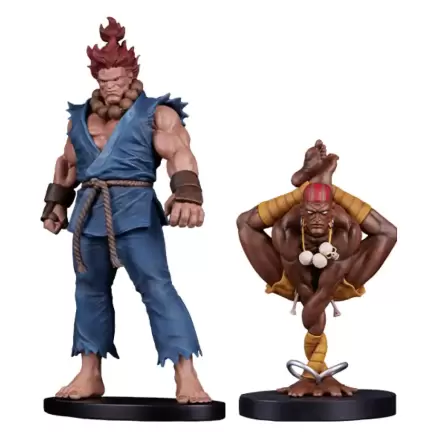Statuete PVC Street Fighter 1/10 Akuma & Dhalsim 21 cm poza produsului