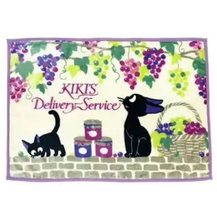 Studio Ghibli Pătură Fleece Kiki's Delivery Service Jiji Grappes 70 x 100 cm poza produsului