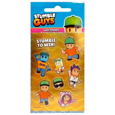 Set de stickere holografice galbene Stumble Guys poza produsului
