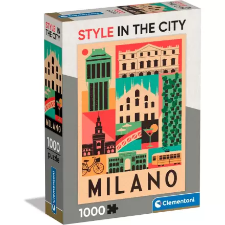 Style in the City Milan puzzle 1000 piese poza produsului