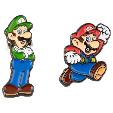 Super Mario Set 2 insigne/broșe metalice poza produsului
