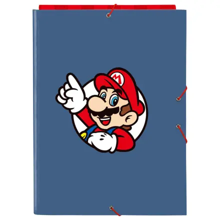 Super Mario A4 carton liant cu clapete poza produsului