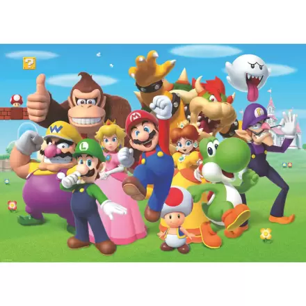 Super Mario Bros puzzle 1000 piese poza produsului