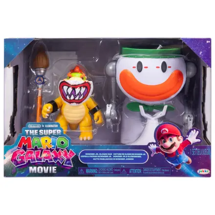 Super Mario Bros - Super Mario Galaxy Movie Bowser Jr. Clown Car figurină poza produsului