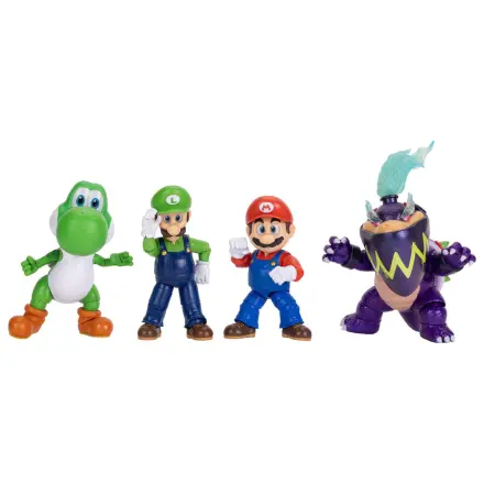 Super Mario Bros - Super Mario Galaxy Movie pack figurine 12,5cm poza produsului