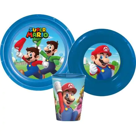 Super Mario Set de cină, set din plastic poza produsului