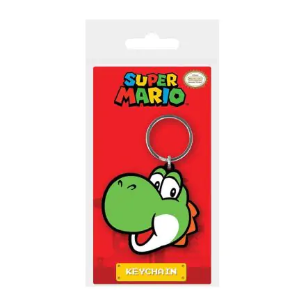 Super Mario Breloc de cauciuc Yoshi 6 cm poza produsului
