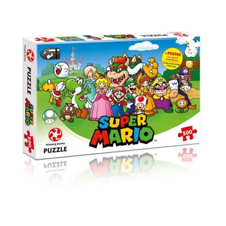 Puzzle Super Mario Mario și prietenii termékfotója