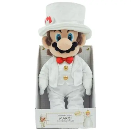 Super Mario Plus Figura de plus Mario Wedding 39 cm poza produsului