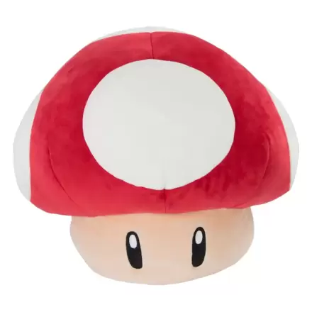 Super Mario Mocchi-Mocchi Mega Figurina de pluș Ciupercă Super Roșie 36 cm termékfotója