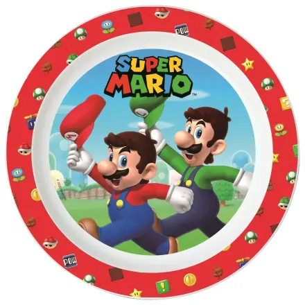 Super Mario Mushroom Kingdom micro placa plata poza produsului