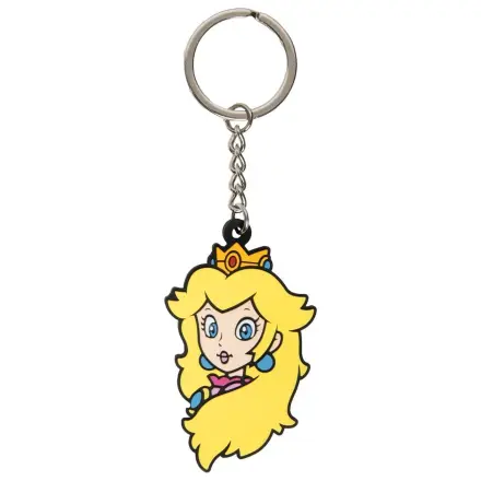 Super Mario Breloc Princess Peach PVC 6 cm poza produsului