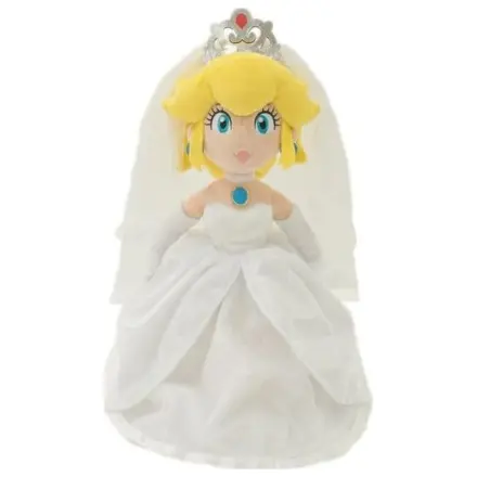 Super Mario figurină de pluș Princess Peach Wedding 40 cm poza produsului