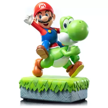 Super Mario Statuie Mario si Yoshi 48 cm poza produsului