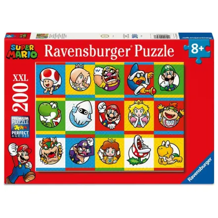 Super Mario XXL puzzle 200 piese poza produsului