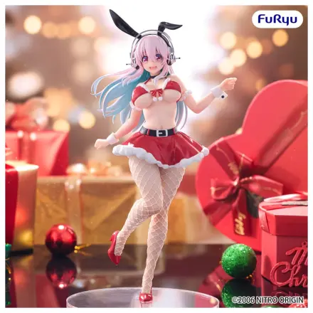 Super Sonico BiCute Bunnies PVC Figura Santa Ver. 30 cm poza produsului