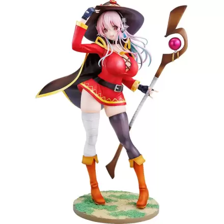 Super Sonico x Konosuba Statuie din PVC 1/7 Super Sonico Megumin Ver. colaborare 25 cm poza produsului