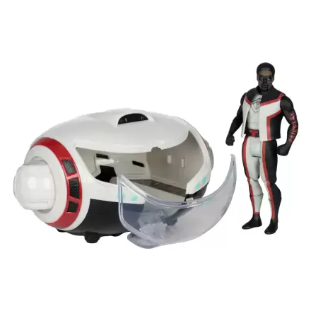 Superman (2025) DC Direct Super Powers figurină de acțiune cu vehicul Mr. Terrific & T-Craft poza produsului