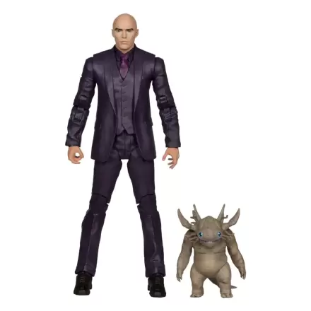 Superman (2025) DC Multiverse Deluxe Action Figure Lex Luthor with Baby Kaiju (Deluxe Theatrical Edition) Figurina de Acțiune Deluxe 18 cm poza produsului