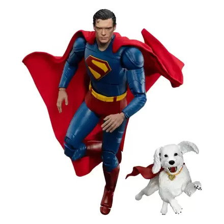 Superman (2025) Figurina de actiune Superman & Krypto 21 cm poza produsului