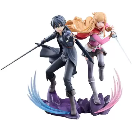 Sword Art Online Statuie 1/7 Progressive Scherzo of Deep Night Kirito & Asuna Set poza produsului