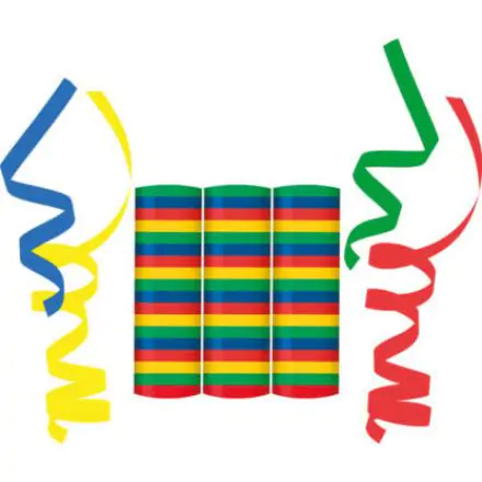 Colorful Serpentine Streamers, 3 bucati poza produsului
